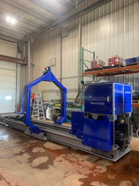 35 Tonne aerial extactor side